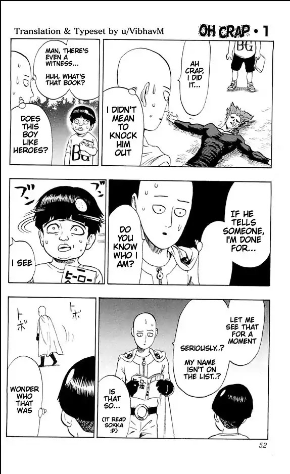 One Punch Man - Chapter 89.1 image 1